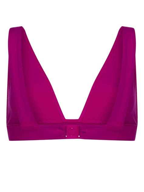 Eres Chrome Triangle Cup Bikini Top In Pink ModeSens
