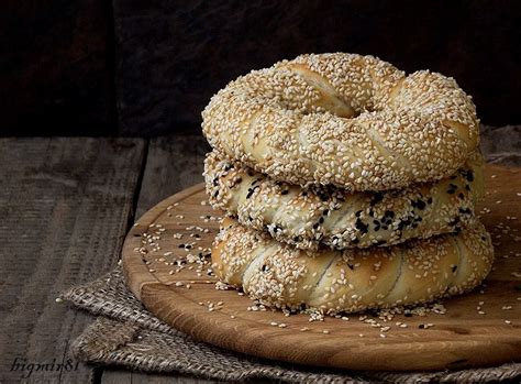 Бублик с кунжутом | Baking recipes, Food, Bagel
