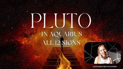 Pluto In Aquarius All Signs And Dates Jorey Malanie