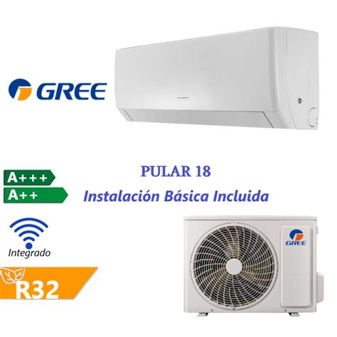 Aire Acondicionado Split Pared Gree Pular Con Instalaci N