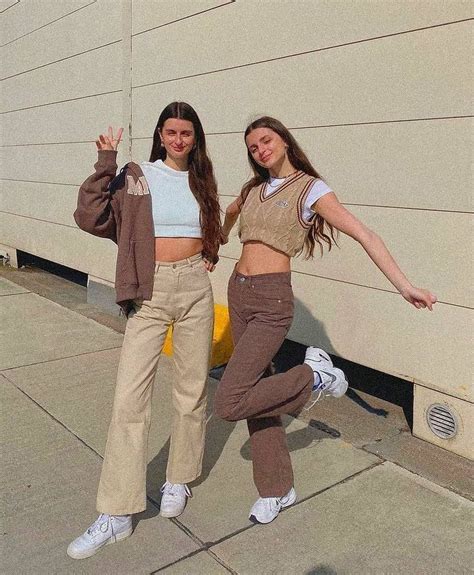 Twinning Outfit Ideas For Best Friends Color Coordinated Outfits