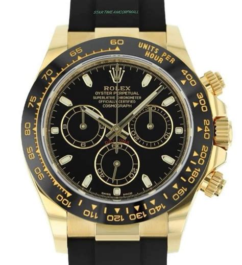 Rolex Daytona Cosmograph 116518 LN Yellow Gold With Ceramic Bezel And