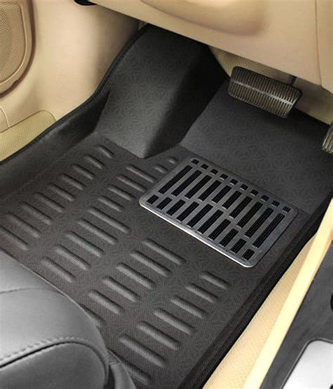 D Car Floor Mat Black Complete Car Set For Hyundai I Elite Buy D