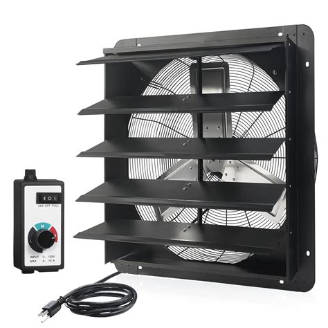 Amazon Ventisol Inch Exhaust Shutter Fan With Variable Speed