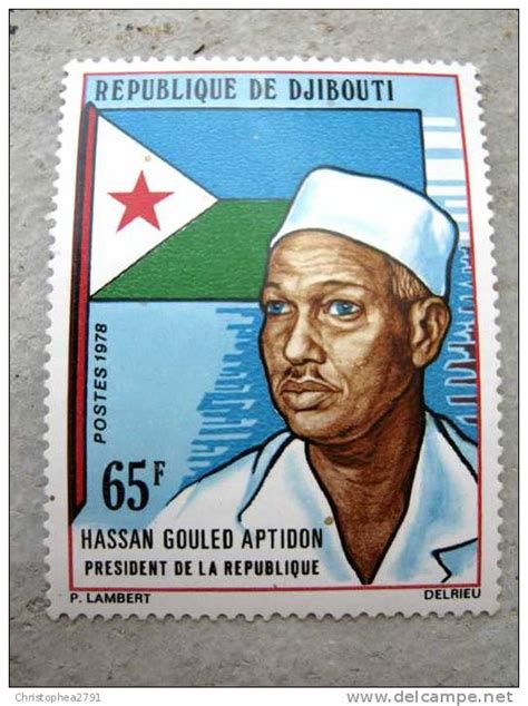 Djibouti Ancien Timbre Afrique Republique De Djibouti