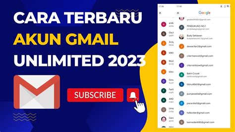 Cara Membuat Akun Gmail Banyak Unlimited Tanpa Verifikasi Nomor Telepon