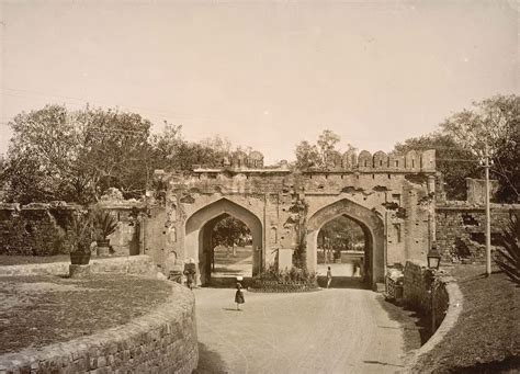 The Kashmiri Cashmere Gate Delhi Old Indian Photos