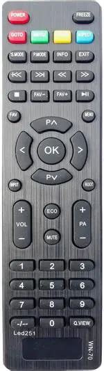 Buy Xpecial Remote Controller For Weston Smart LED TV Black Online At