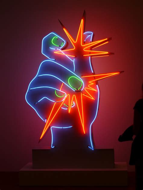 Neon Neon And Art 3 Exposition Martial Raysse Au Centre Pompidou