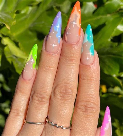 35 Insanely Pretty Pastel Nails Youll Love In 2022 Ombre Acrylic Nails Rainbow Nails Fancy