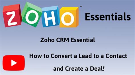 Zoho Essentials Videos Business Technologies Of New England Inc