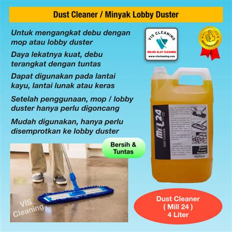 Jual Dust Cleaner Cairan Penyerap Debu Minyak Lobby Mill L