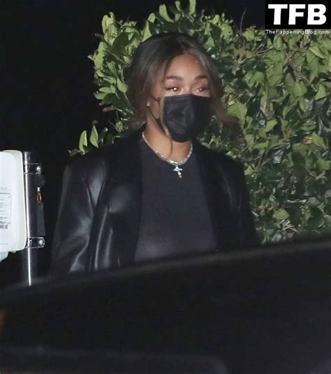 Jordyn Woods Dons Sexy Sheer Top For Dinner In Malibu Photos