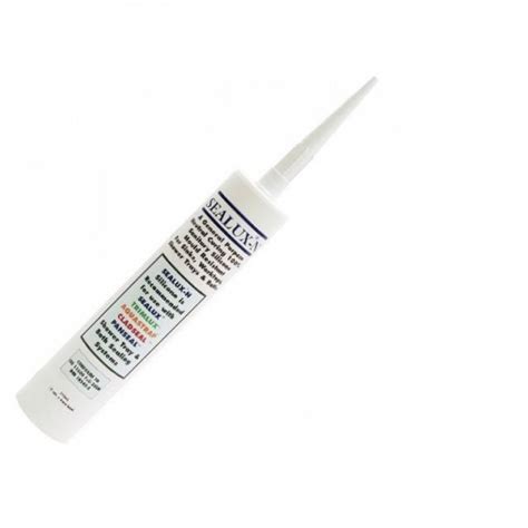 Sealux N White 310ml Bathroom Shower Silicone Sealant Sealux N