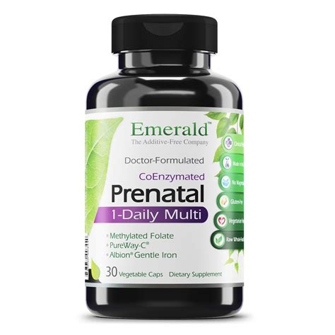 Buy Emerald Labs Prenatal 1 Daily Multi Multivitamin With Folic Acid