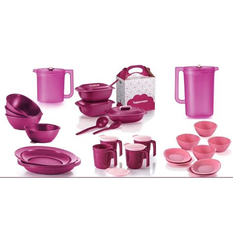 Tupperware Gourmet Pitcherplatebowlsmugs Shopee Singapore