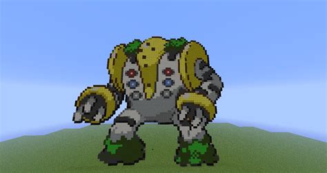 Building All The Pokemon In Minecraft Regigigas Youtube