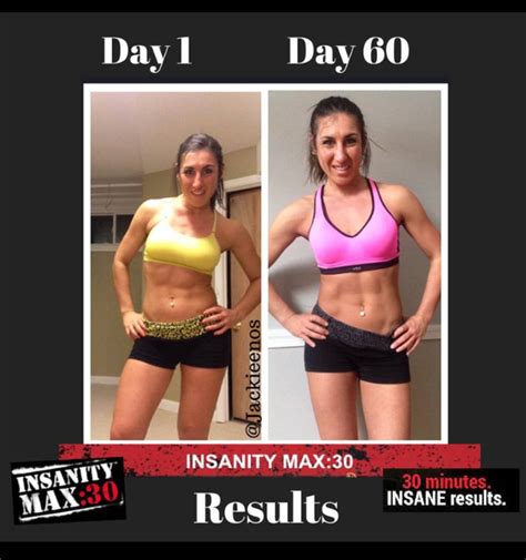 Insanity Max 30 Results Jackiesfitnessandhealth Insanity Max