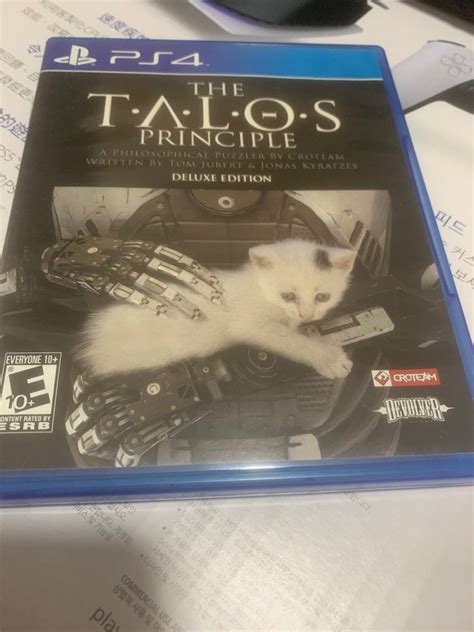 PS4 Game The Talos Principle Deluxe Edition Video Gaming Video Games