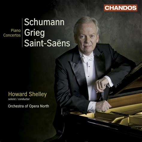 Grieg Schumann Saint Saëns Piano Concertos Album of Howard