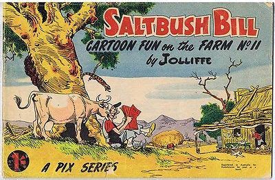 comicsvalue.com - SALTBUSH BILL by Jolliffe Cartoon Comic Book Fun on the Farm No 11 - auction ...