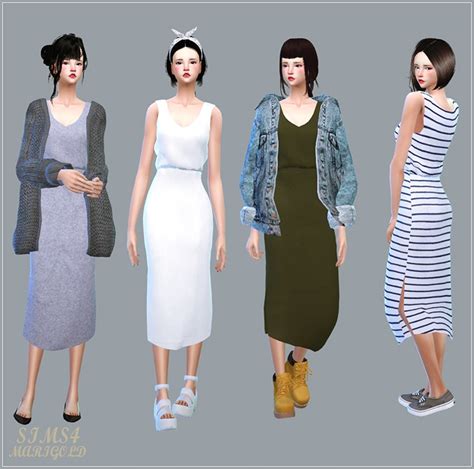 Sims 4 Casual Dress Cc To Download All Free Fandomspot