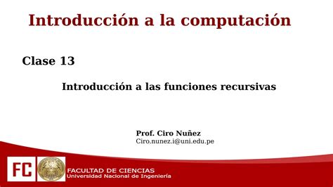 Funciones Recursivas En C Ppt