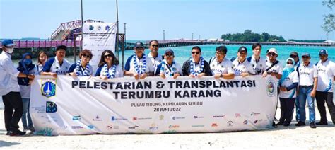 Pertamina Trans Kontinental Partisipasi Transplantasi Terumbu Karang Di