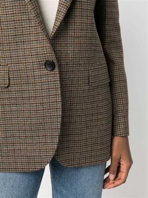 Fortela Bella Textured Wool Blazer Farfetch