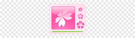 Iconos Y S L P Pink And White Floral Monitor Illustration Png