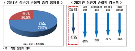 자영업자 10명 중 8명 매출액 줄었다하반기 경기 전망도 빨간불