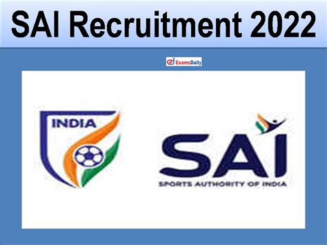 SAI Recruitment 2022 Out 100 Job Openings Monthly Consolidation Rs