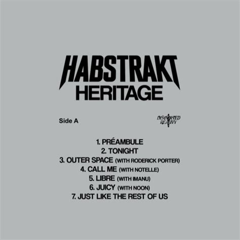 Habstrakt Heritage Vinyl Cassette Diggers Factory