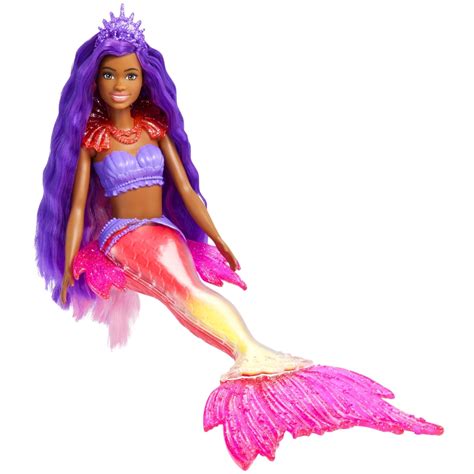 Muñeca Brooklyn Sirena Barbie Mermaid Power DelSol