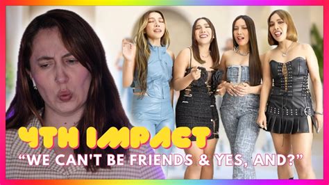 4th Impact We Can T Be Friends Yes And Mireia Estefano Reaction