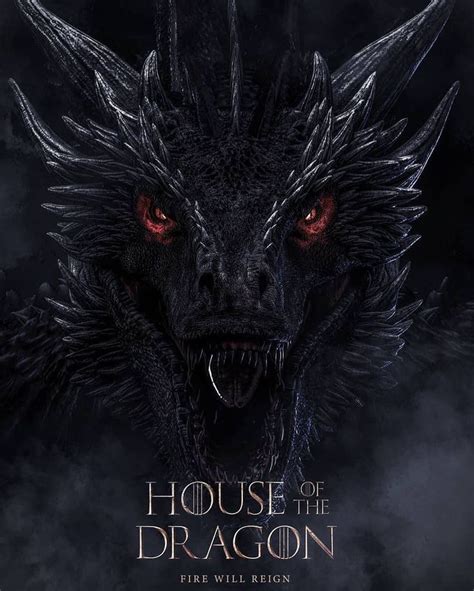 Balerion The Black Dread Official Got House Of The Dragon Balerion