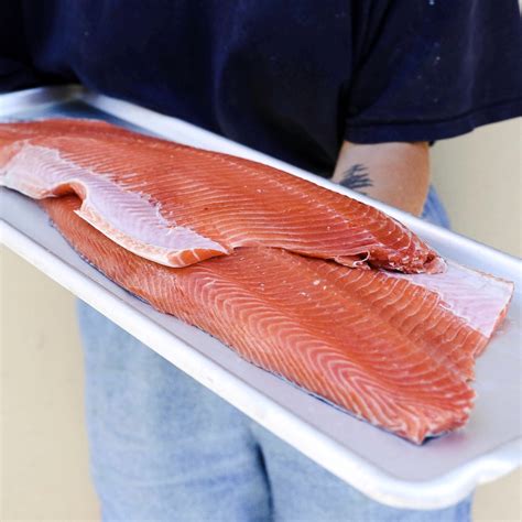 Wild Sockeye Salmon Fillet - Jack's Fish Spot