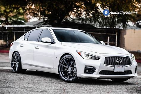 Infiniti Q S White Curva C Wheel Wheel Front