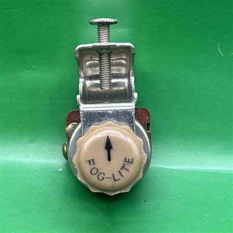 NOS Illuminated ARKLES Vintage Below Dash FOG Light Switch Model A T B