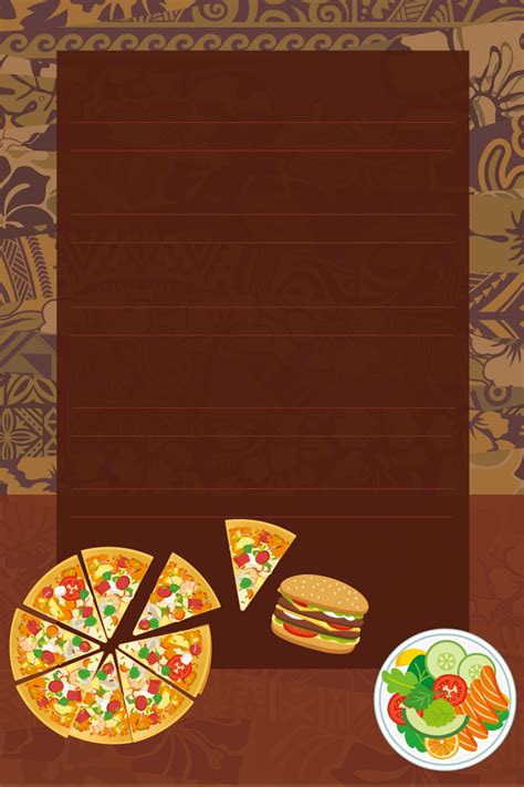 Pizza Poster Background