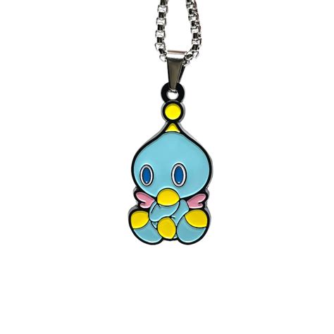 Sonic Adventure Fan Made Chao Enamel Pendant Chain Necklace Etsy