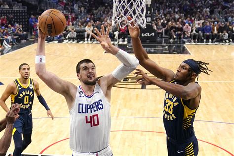 Ivica Zubacs Historic Performance Gives Clippers A 114 100 Win Over