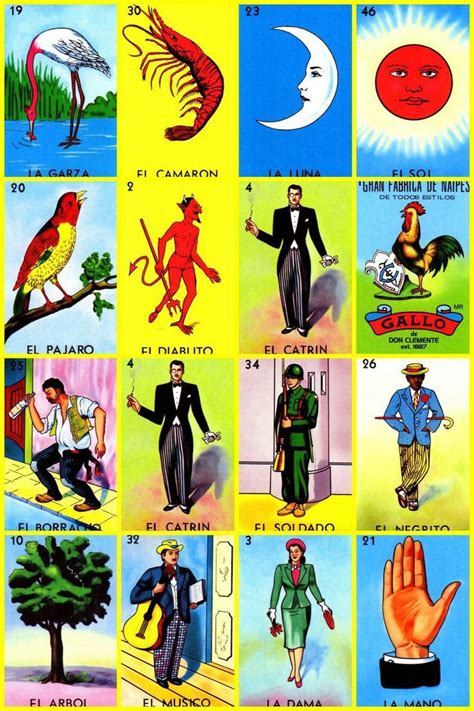 Pin By Danny Chacon On Loterias In 2024 Loteria Cards Bingo Cards