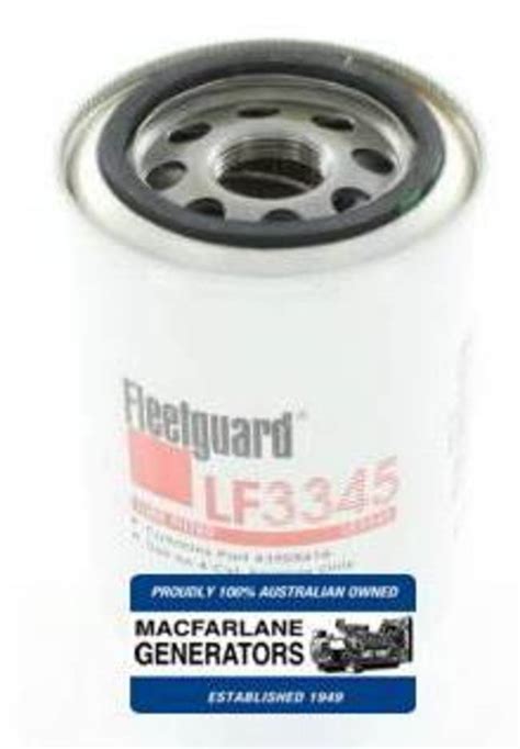 Lf Fleetguard Filter Lube Full Flow Spin On