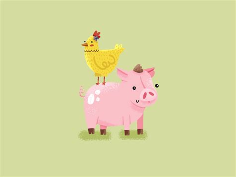 Farm Animals | Children's Illustration by holliday illustrates on Dribbble