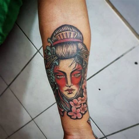 Más De 150 Ideas De Tatuajes De Geishas ¡exóticos Con Significados