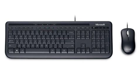 Teclado Microsoft Desktop Alambrico Usb Espa Ol Negro