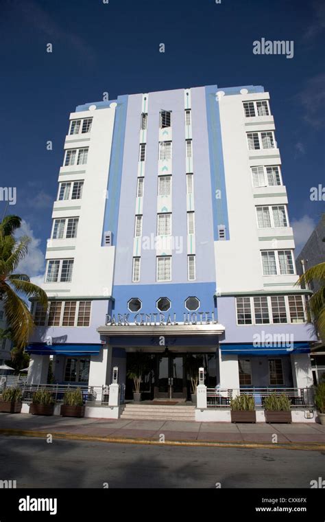 park central hotel on ocean drive art deco historic district ocean ...