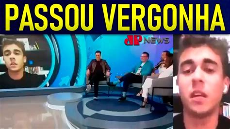 Nikolas É Humllhado Ao Vivo Na Jovem Pan Fica Com Cara De Bunda E Pgr