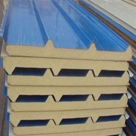 Polyurethane Galvanised Puff Insulation Panels For Roofing Thickness